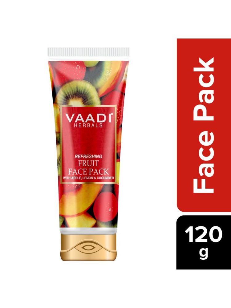vaadi herbals Vaadi Herbal Refreshing Fruit Pack with Apple, Lemon & Cucumber-picture-2
