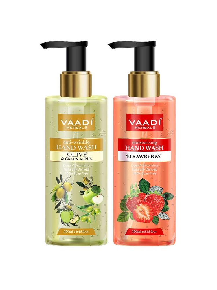 Vaadi Herbals Very Aromatic Luxurious Olive & Strawberry Handwash - Pack of 2-picture-17