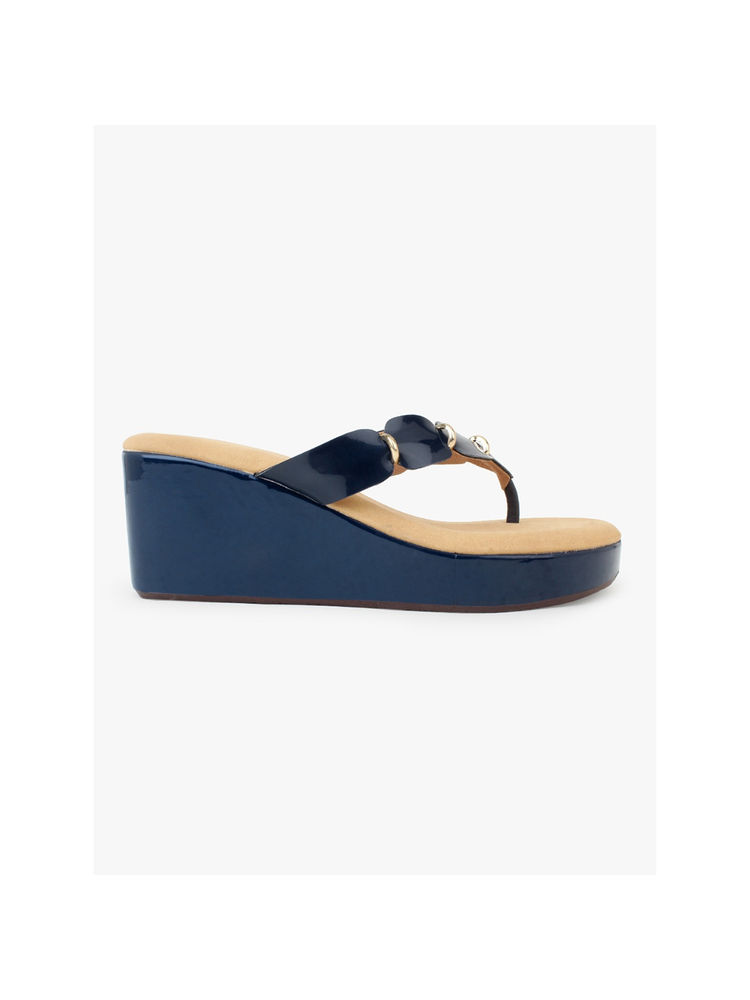 Insaddlers Wedges Heels Blue-picture-12