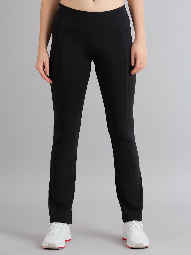 SKECHERS Women Flared with Pockets Black Sweatpant-picture-23