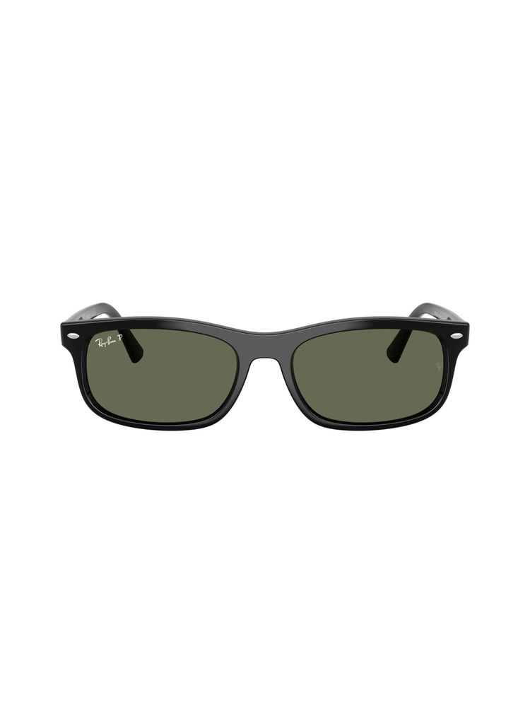 Ray-Ban Unisex Polarized Green Lens Rectangle Sunglasses -0Rb2224901/5857 (57)-picture-36