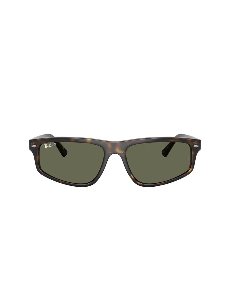 Ray-Ban Unisex Polarized Green Lens Irregular Sunglasses -0Rb2225710/5857 (57)-image-33
