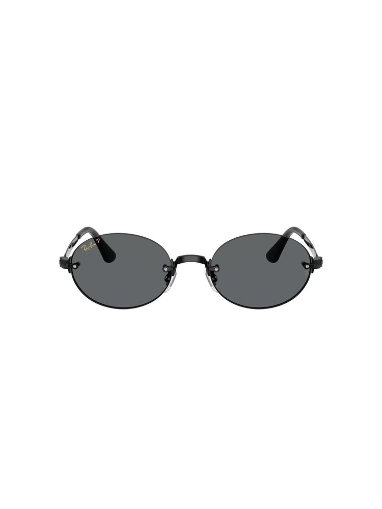 Ray-Ban Unisex Polarized Grey Lens Oval Sunglasses -0Rb3929002/8154 (54)-image-36