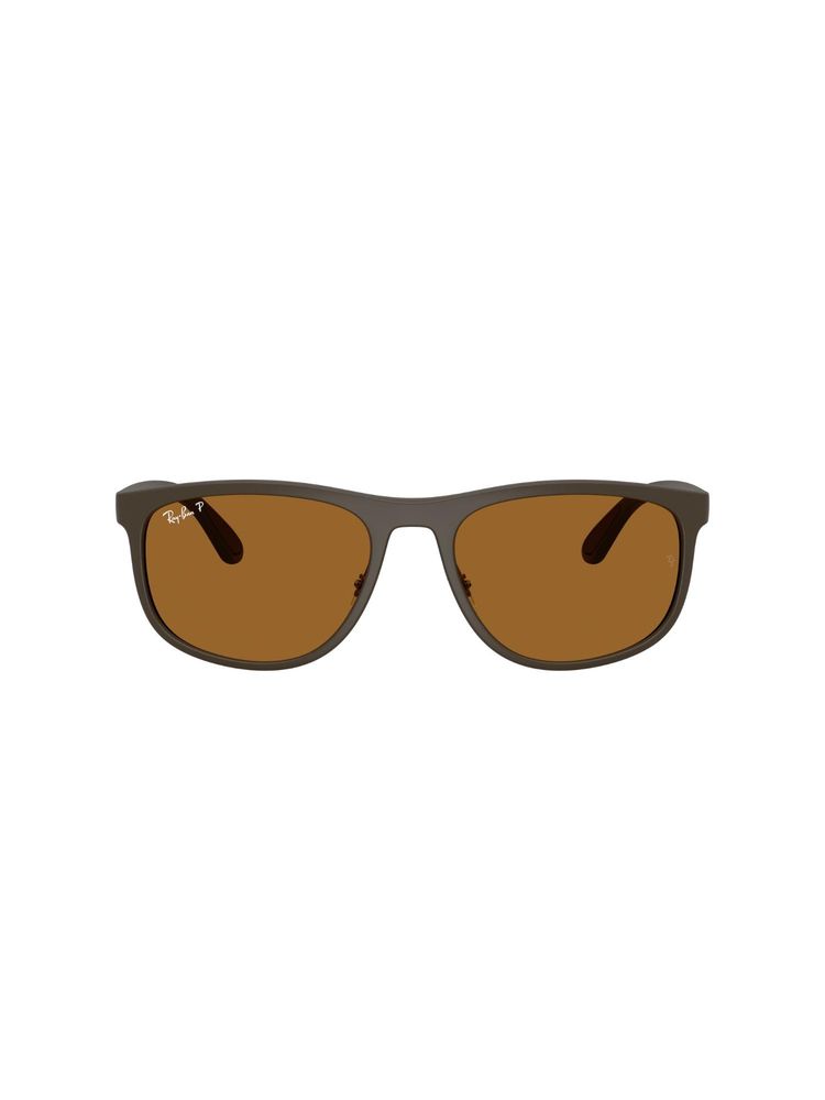 Ray-Ban Unisex Polarized Bronze Lens Square Sunglasses -0Rb44686124Bb59 (59)-image-42