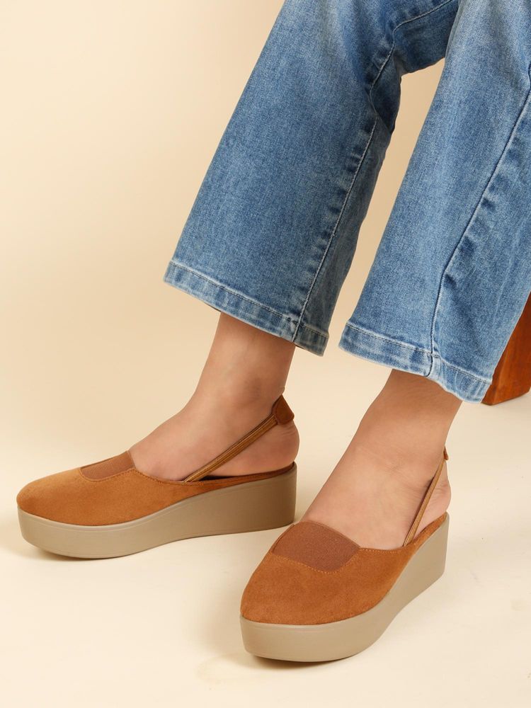 Flat n Heels Women Sandals-Tan-picture-10