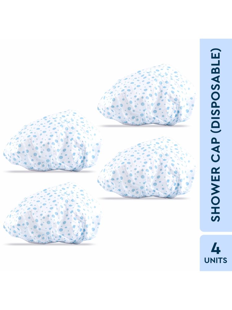 GUBB Shower Cap Disposable- 4 Caps Each (Pack Of 2)-image-6