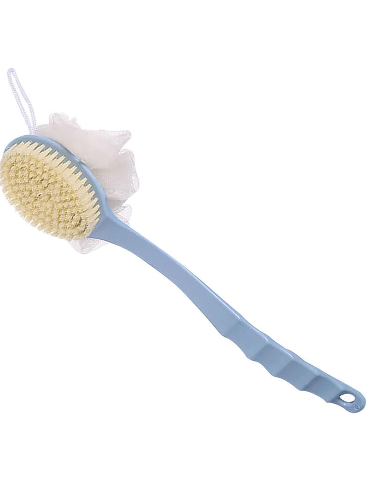 GUBB 2 In 1 Assorted Bath Brush Long Handle With Loofah