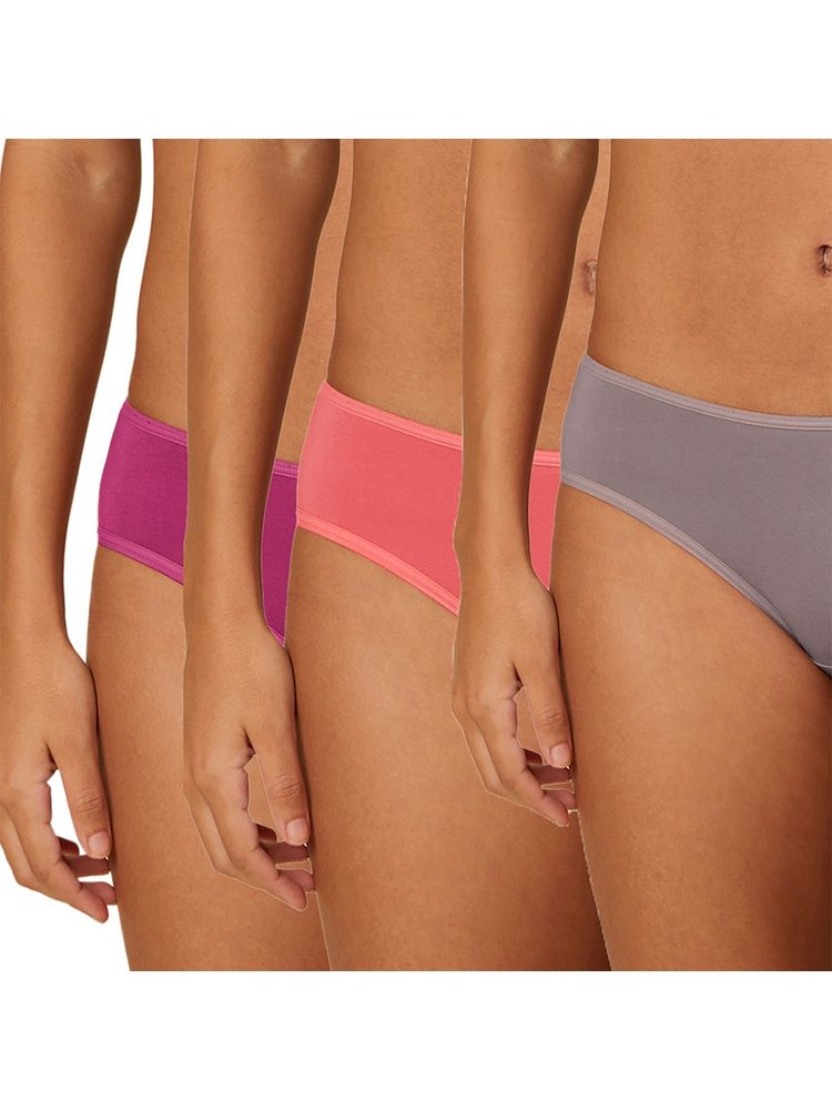 Triumph Stretty Cotton 80 Midi Brief (Pack of 3)-picture-17