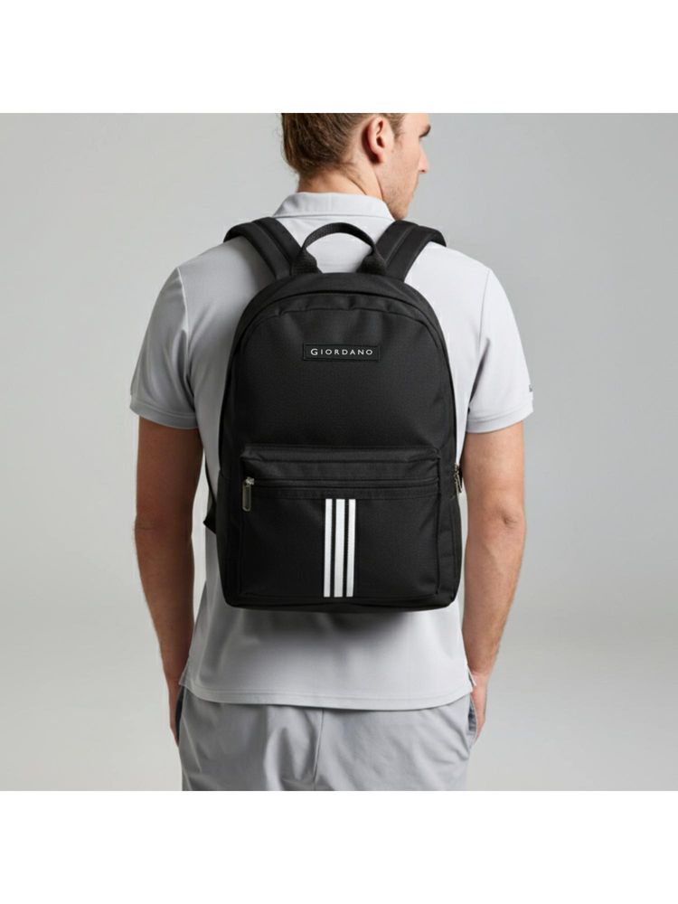 Giordano Unisex Laptop Stylish Durable Backpack - Black-picture-21