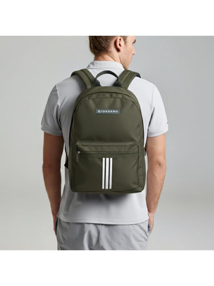 Giordano Unisex Laptop Stylish Durable Backpack - Olive-picture-9