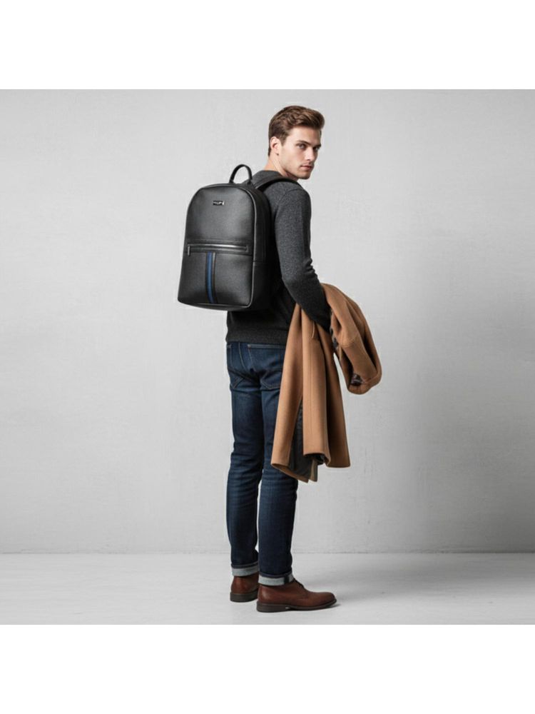 kenneth cole accessories Kenneth Cole Mens 14.5 Laptop Backpack - Black-picture-27