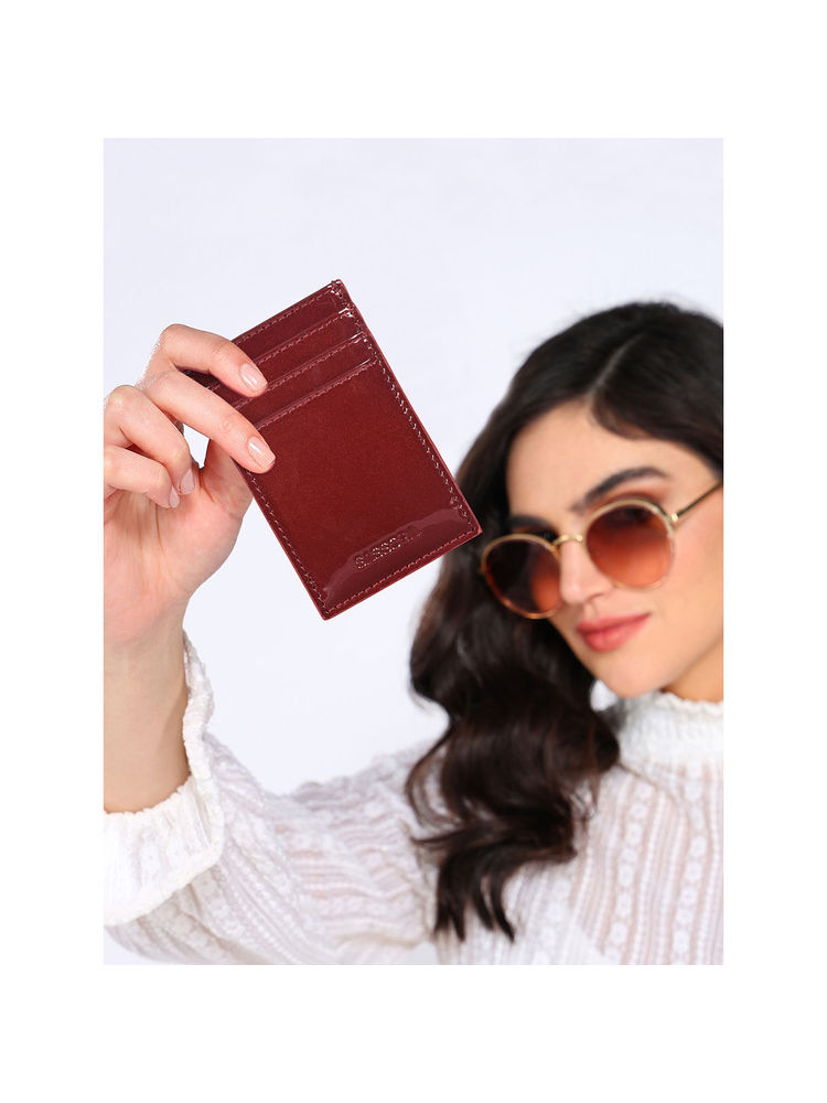Sassora Premium Leather Rfid Unisex Medium Purse Card Cases (S)-picture-28
