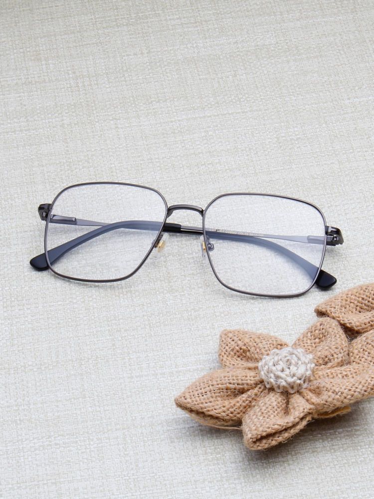 TED SMITH Unisex Grey Full Rim Square Frame (54)-picture-38
