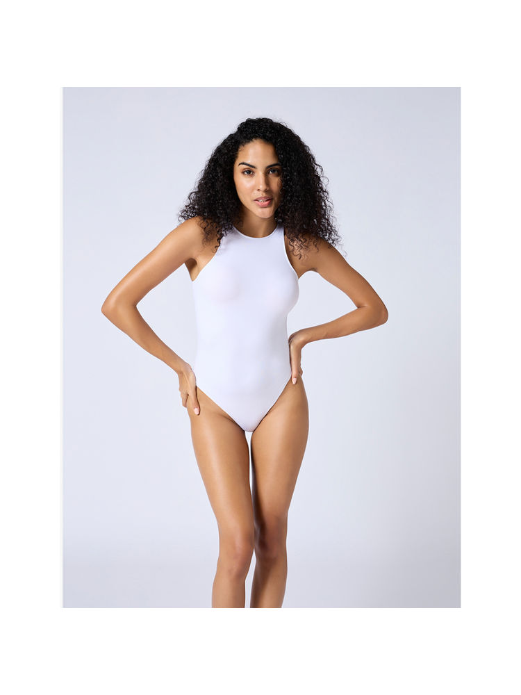 FEIER High Neck Cutaway Bodysuit-picture-10