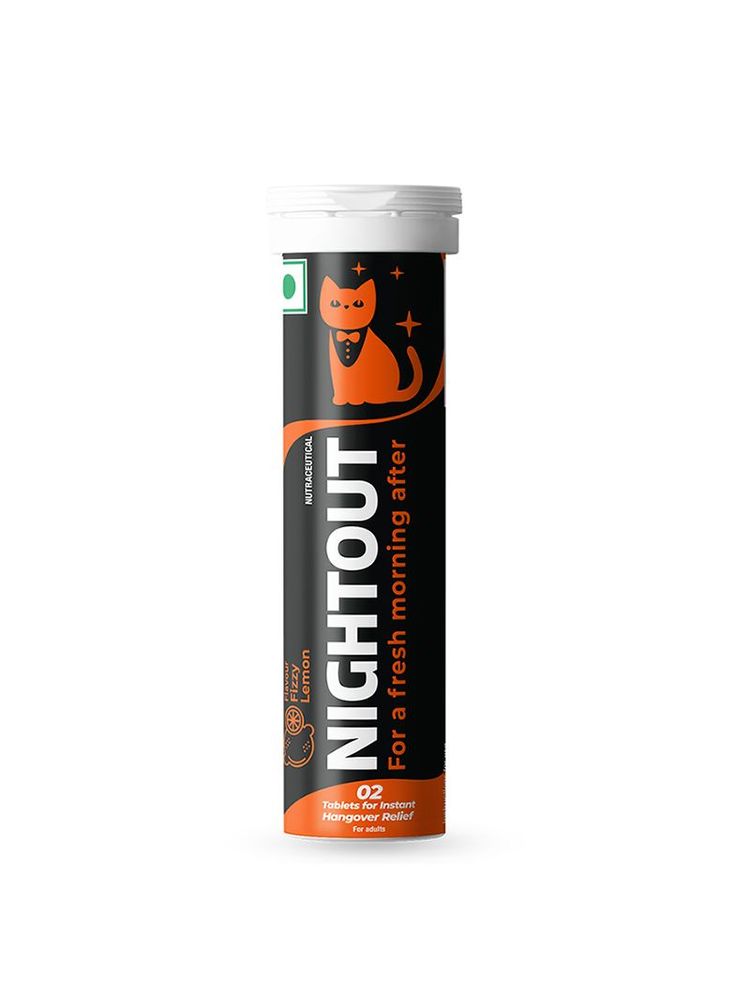 Fast&Up Nightout Tablets - Fizzy Lemon Flavour