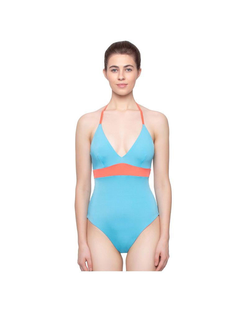 Sloggi Women Recycled Fabric In Built Sun Protection Reversible One-piece Swimsuit Multi-Color-picture-11