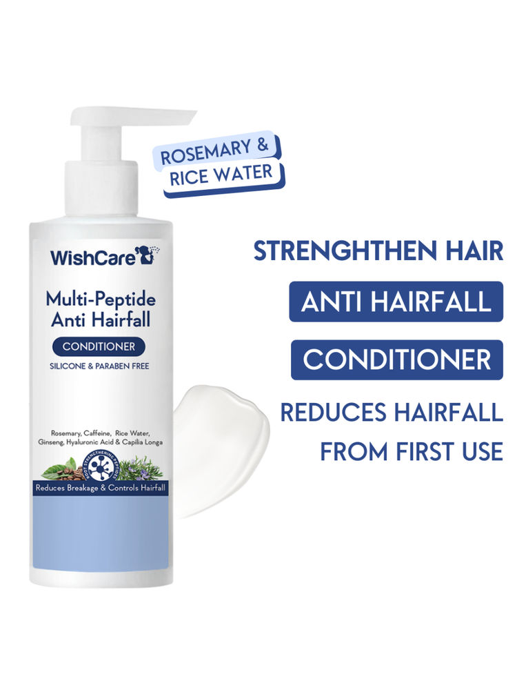 Wishcare Multi Peptide Rice Water Anti Hairfall Conditioner