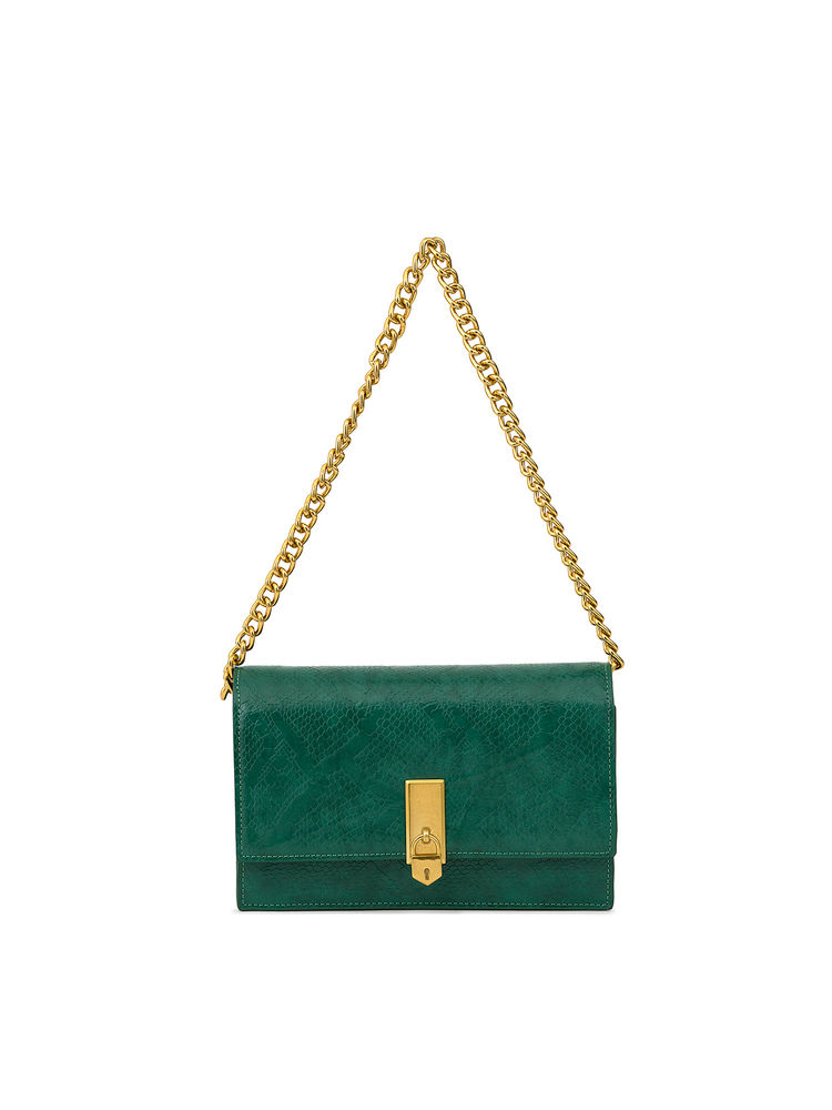 MIRAGGIO Green Mila Clutch