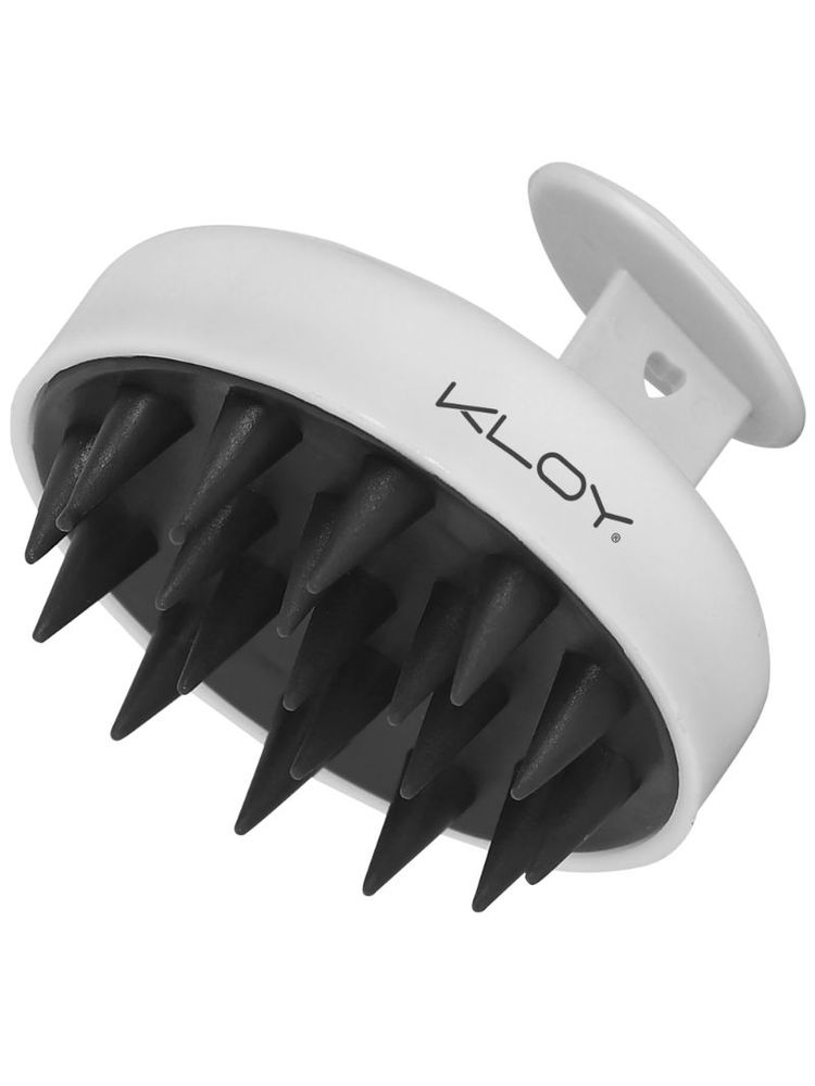 KLOY Round Hair Scalp Massager Shampoo Brush - White-picture-14