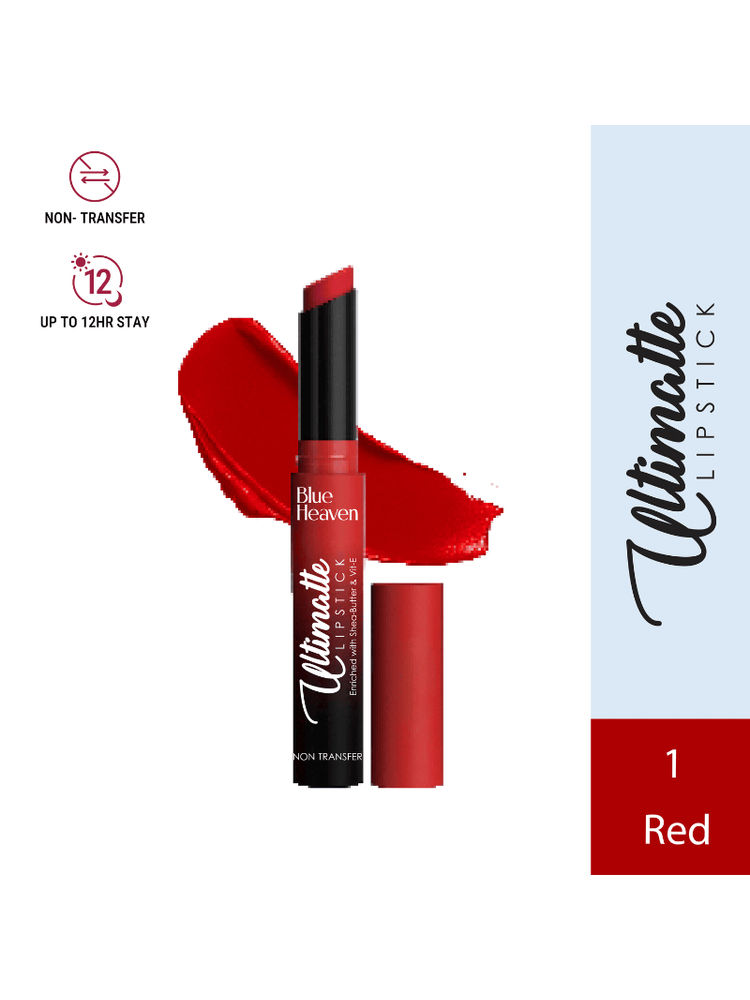 Blue Heaven Ultimatte NonTransfer Long Lasting Lipstick Upto 12Hrs-image-26