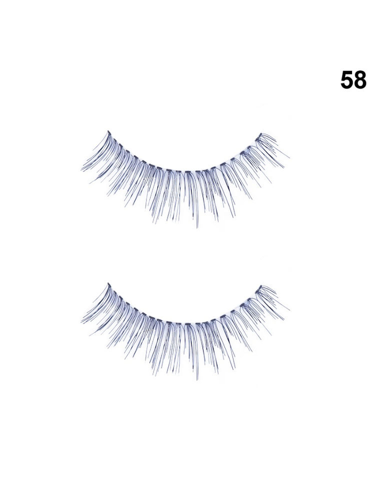 Bronson Professional Synthetic Hair and Lightweight Long Natural Look False Eyelashes - 58