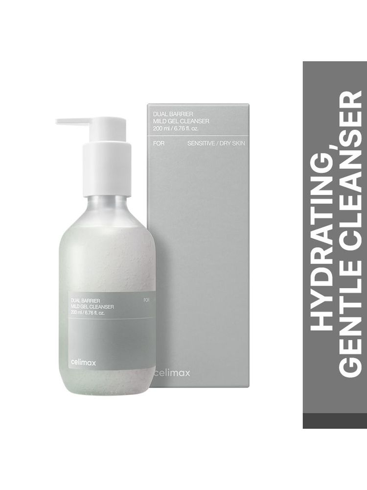 Celimax Dual Barrier Korean Gel Cleanser - Ceramides Restores Damaged Skin Barrier, For Dry Skin-picture-22