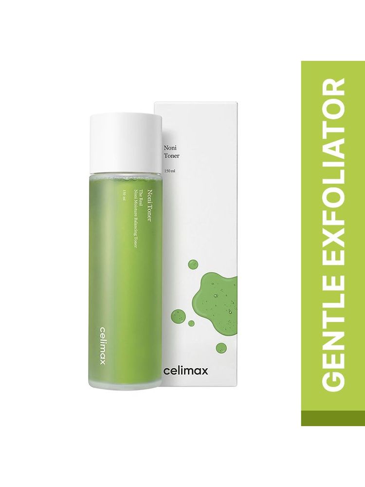 Celimax The Real Noni Korean Toner - Exfoliator For Pigmentation, Uneven Skin Tone, Minimizes Pores-image-3