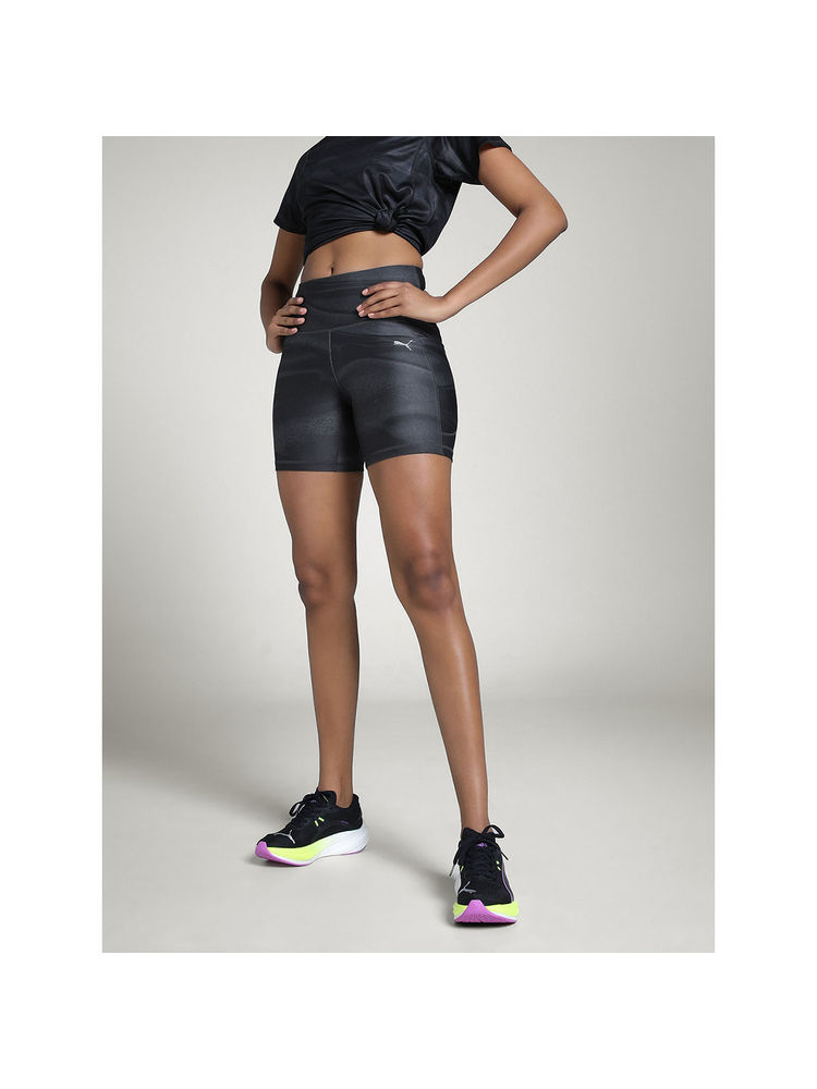Puma Run Velocity Women 5" Short Running Black Tights-image-44