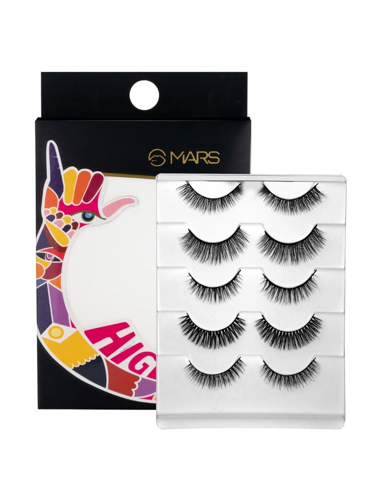 MARS Highlash False Eyelashes Set - 01 Natural