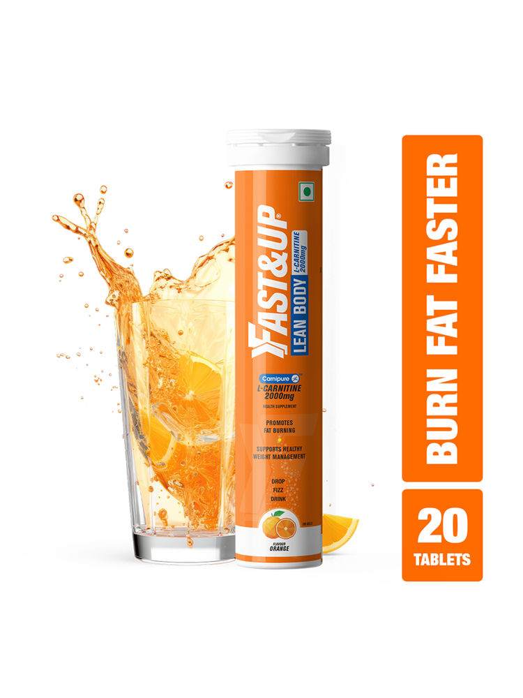 Fast&Up L-Carnitine 1000mg Advanced - Orange Flavoured