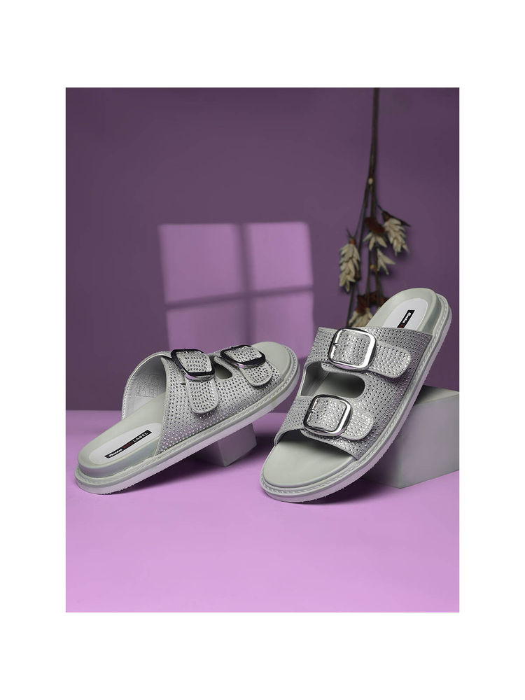 Bata Women Grey Sandals-picture-26