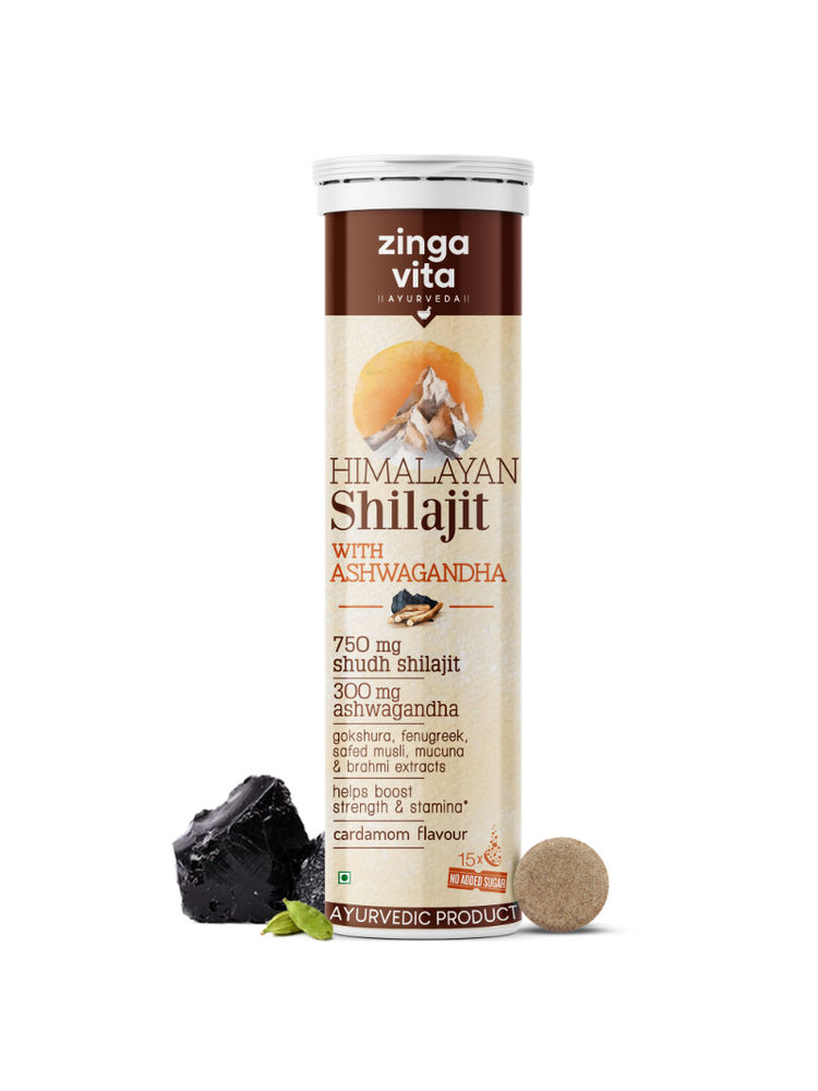 Zingavita Himalayan Shilajit with Ashwagandha Effervescent Tablets-image-18