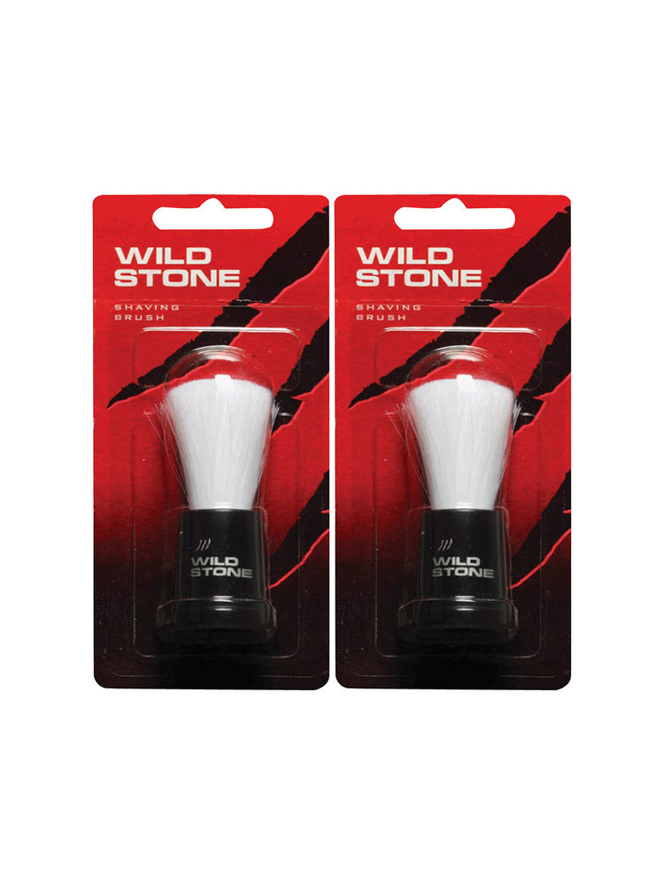 Wild Stone Musk Shaving Brush - Pack of 2