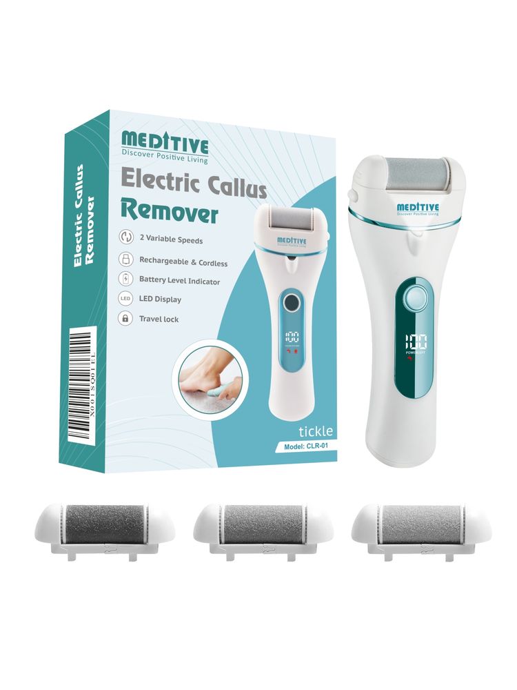 MEDITIVE Electric Foot Callus Remover