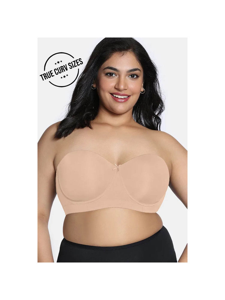 Zivame True Curve Padded Wired Full Coverage Strapless Bra - Roebuck-picture-24