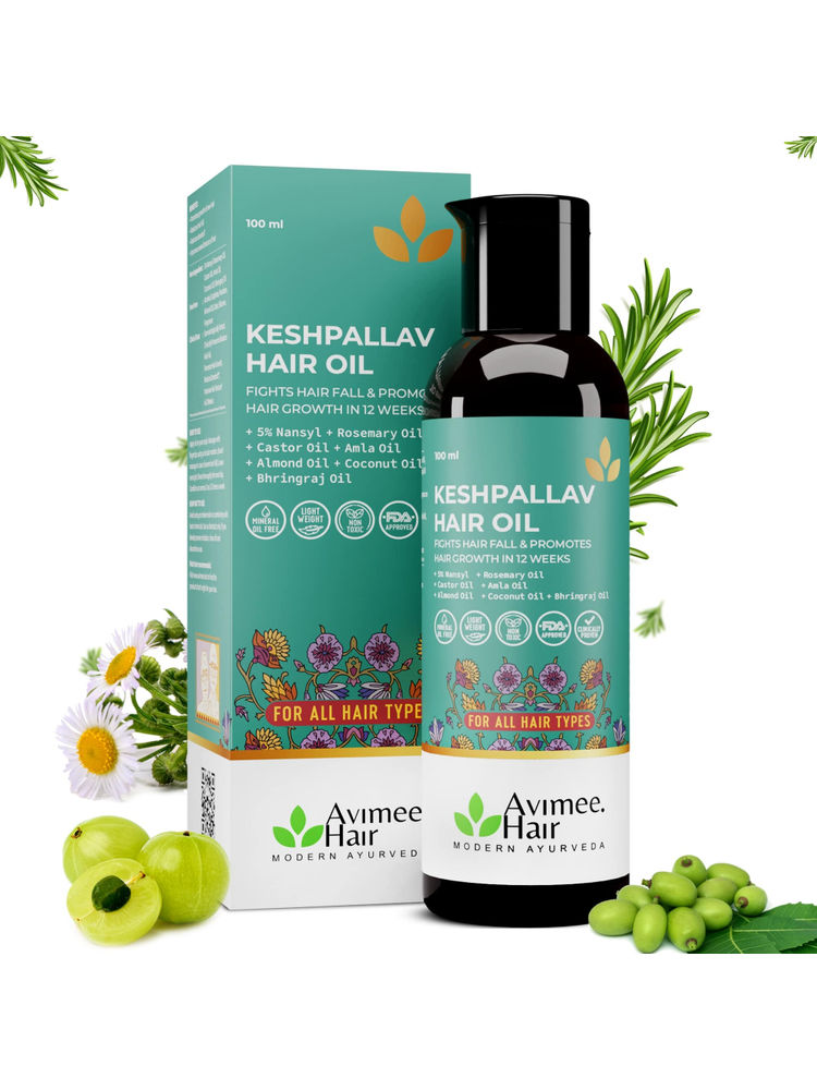 Avimee Herbal Keshpallav Handmade Hair Oil