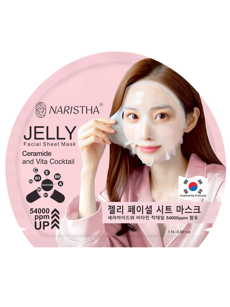 NARISTHA Ceramide Jelly Facial Sheet Mask - Ceramide & Vita Cocktail-picture-20