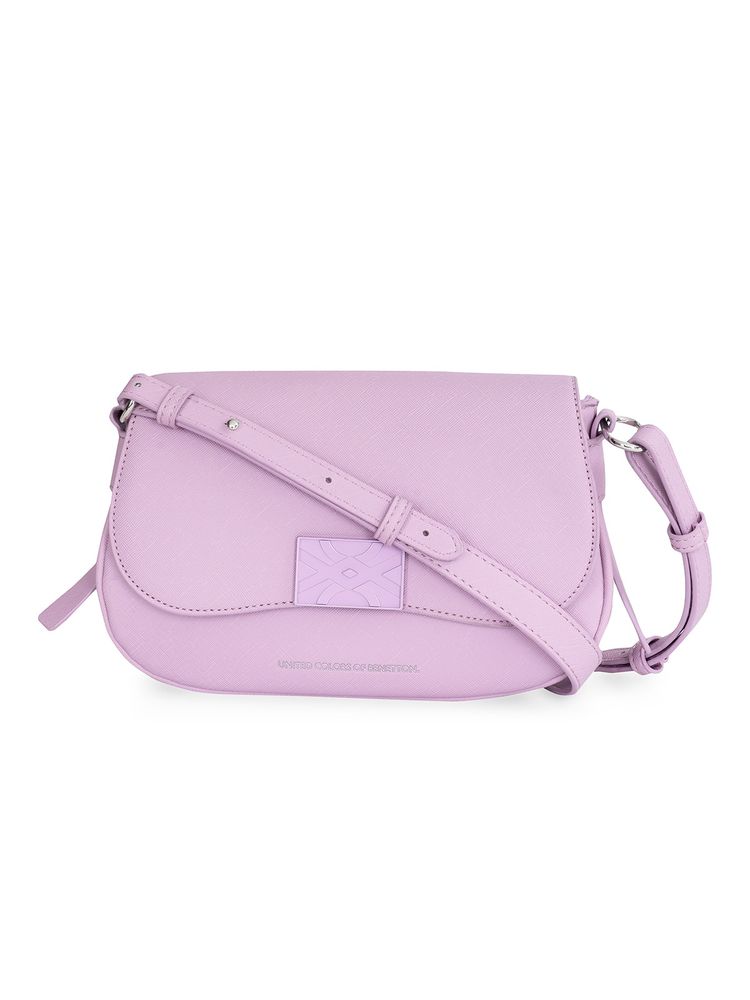 United Colors of Benetton Marden Women Sling Bag Lavender-image-41
