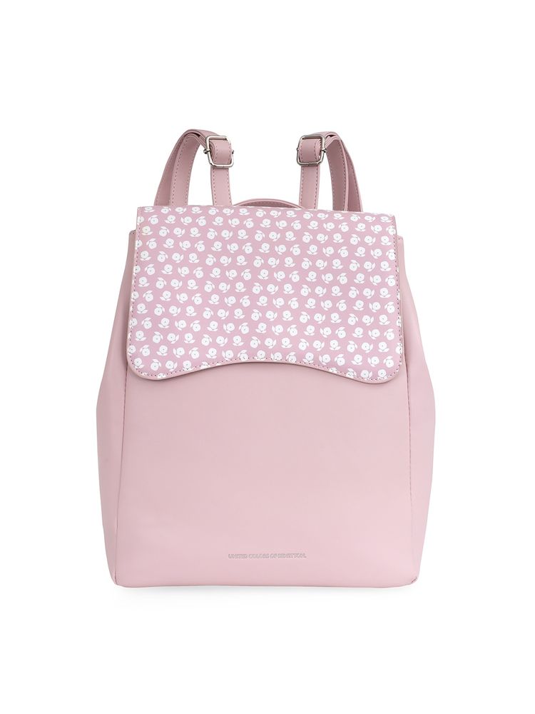 United Colors of Benetton Paisley Women Backpack Pink-image-39
