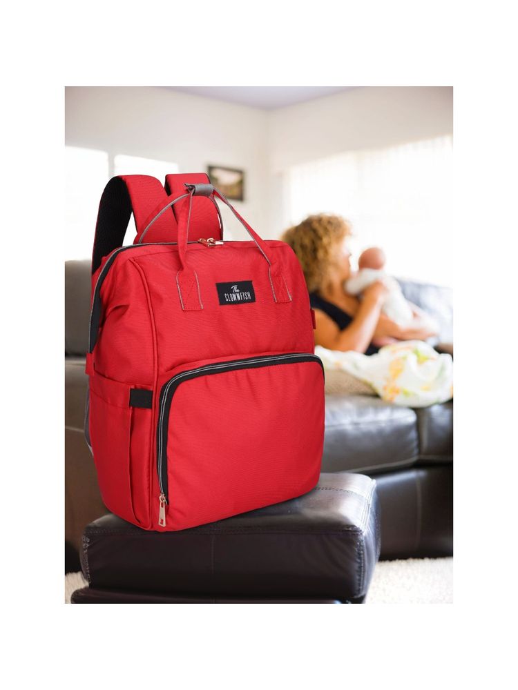 The Clownfish Multipurpose Bag Pack with Bottle Organizer & Tissues Dispensing Pocket-picture-13