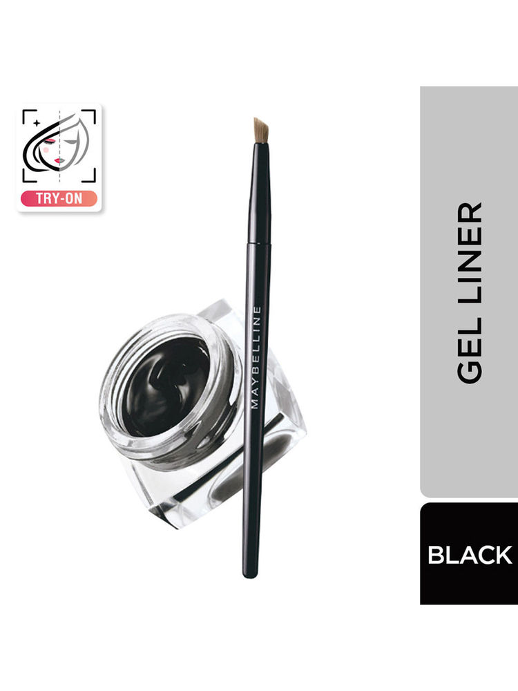 Maybelline New York Lasting Drama Gel Eyeliner With Expert Eyeliner Brush - 01 Black