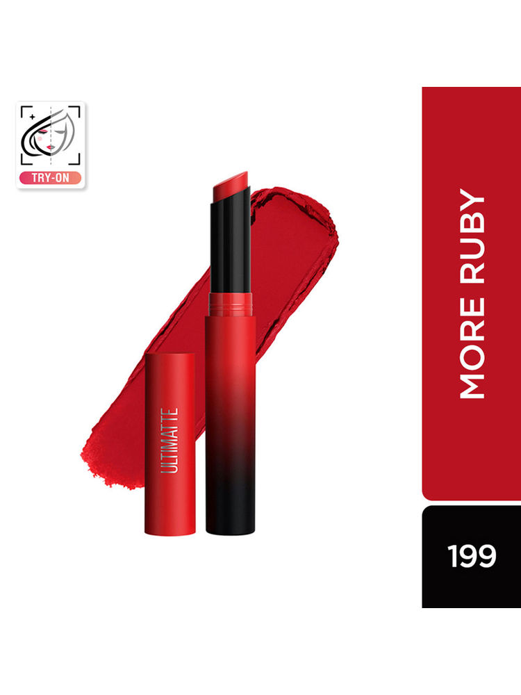 Maybelline New York Color Sensational Ultimattes Lipstick, Matte Finish - More Ruby-picture-37