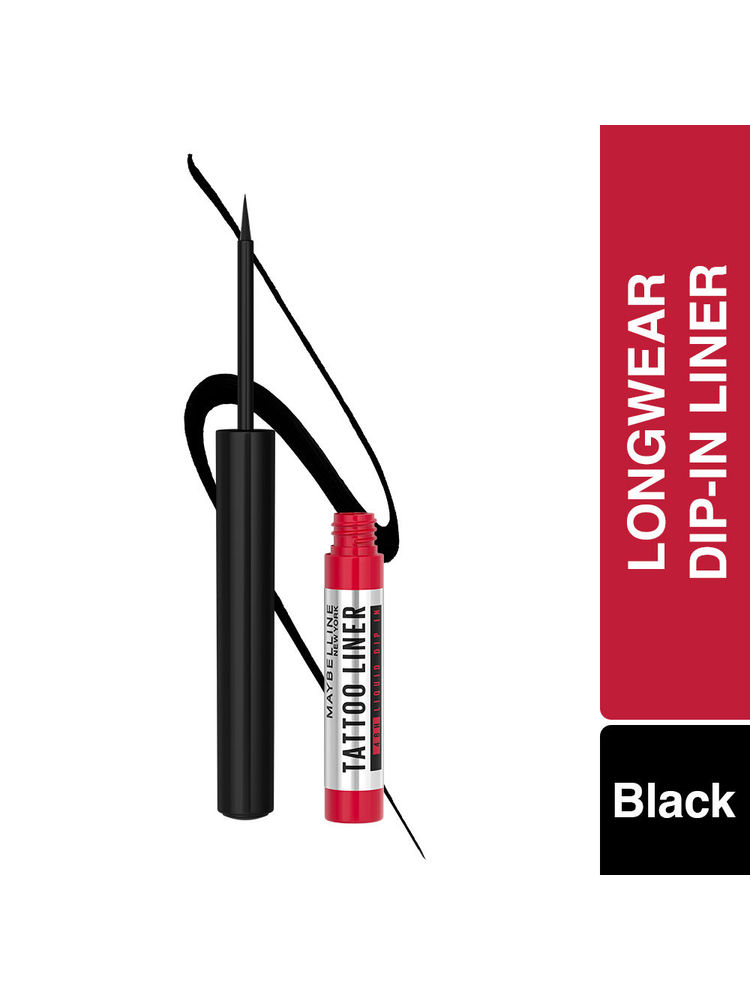 Maybelline New York Tattoo 48H Dip In Liquid Eye Liner - Black-picture-17