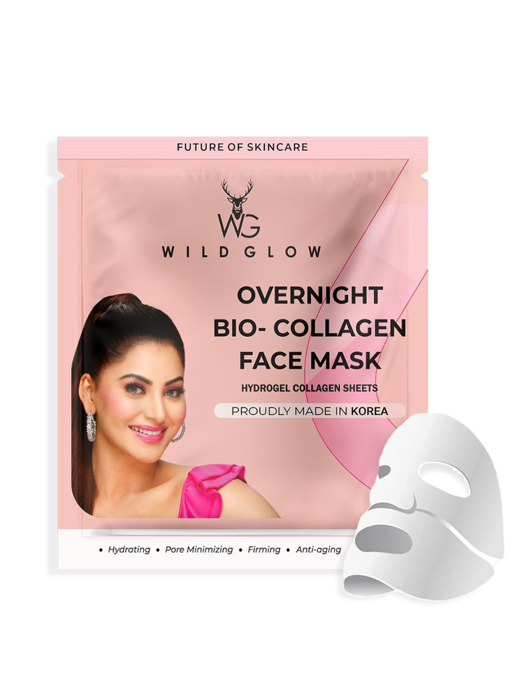 WILDGLOW Korean Glass Skin Bio-Collagen Overnight Face Mask