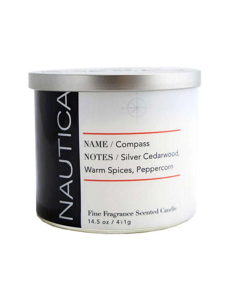 nautica accessories Nautica Candles Compass Fragranced Candle-picture-21