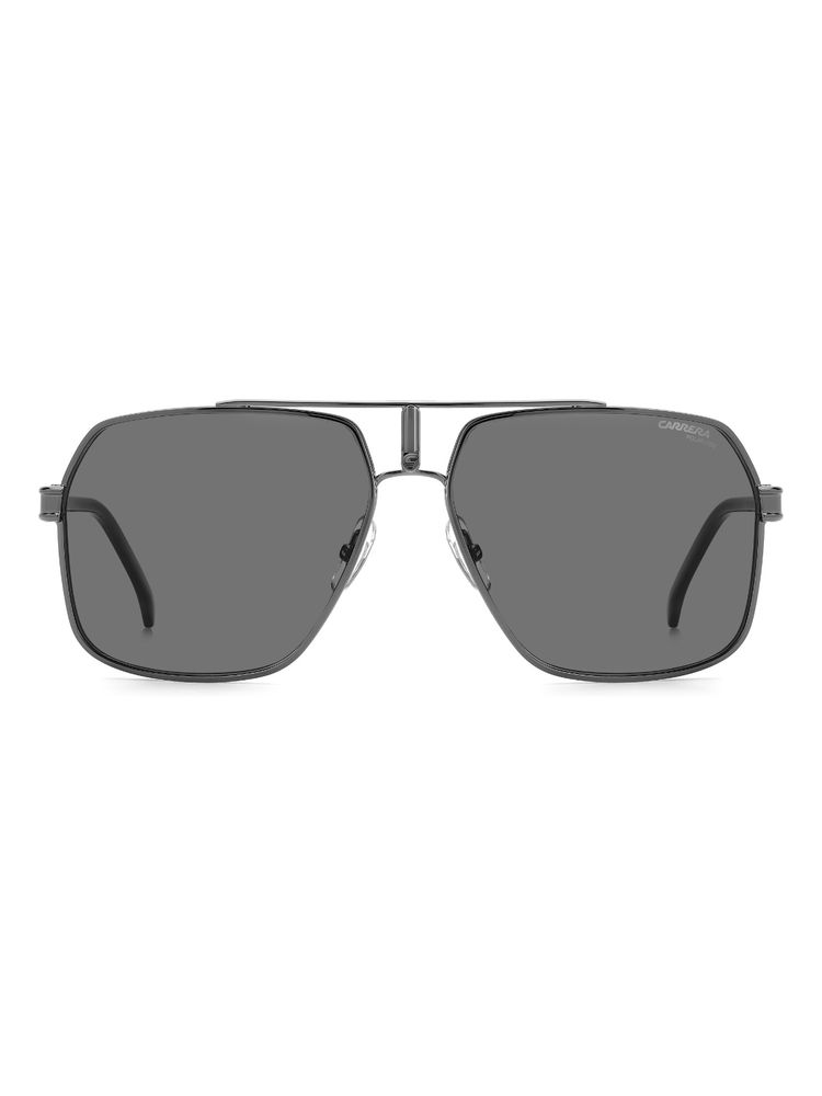 carrera accessories CARRERA Mens Grey Lens Black Navigator Sunglasses Size 62 With 100% Uv Protection-picture-10