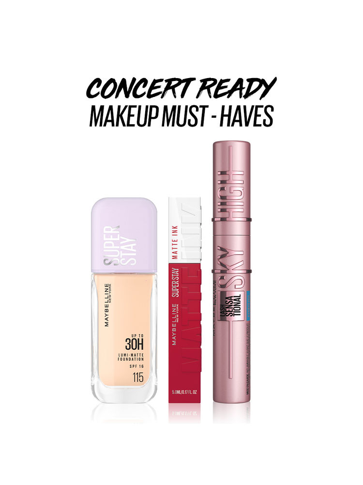 Maybelline New York Concert Look Longwear Must Haves Combo - Light Skin Tone-image-14