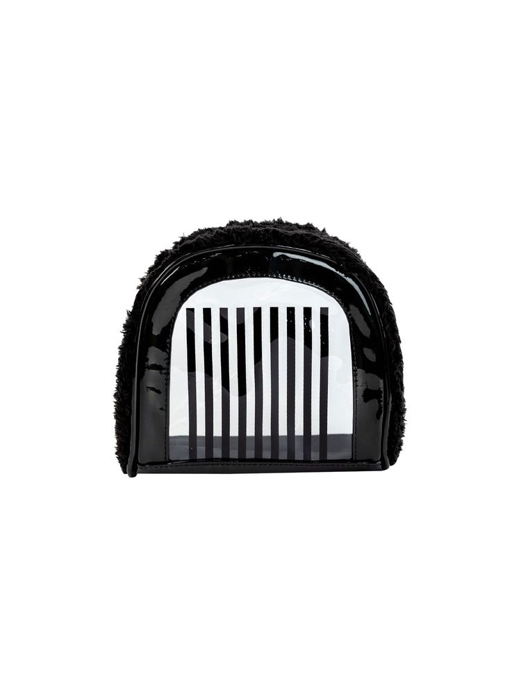 Hamster London Fur Baby Pouch Black (M)-picture-22