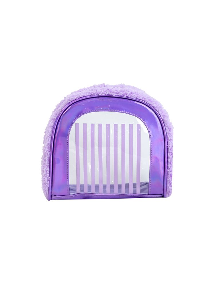 Hamster London Fur Baby Pouch Purple (M)-picture-16