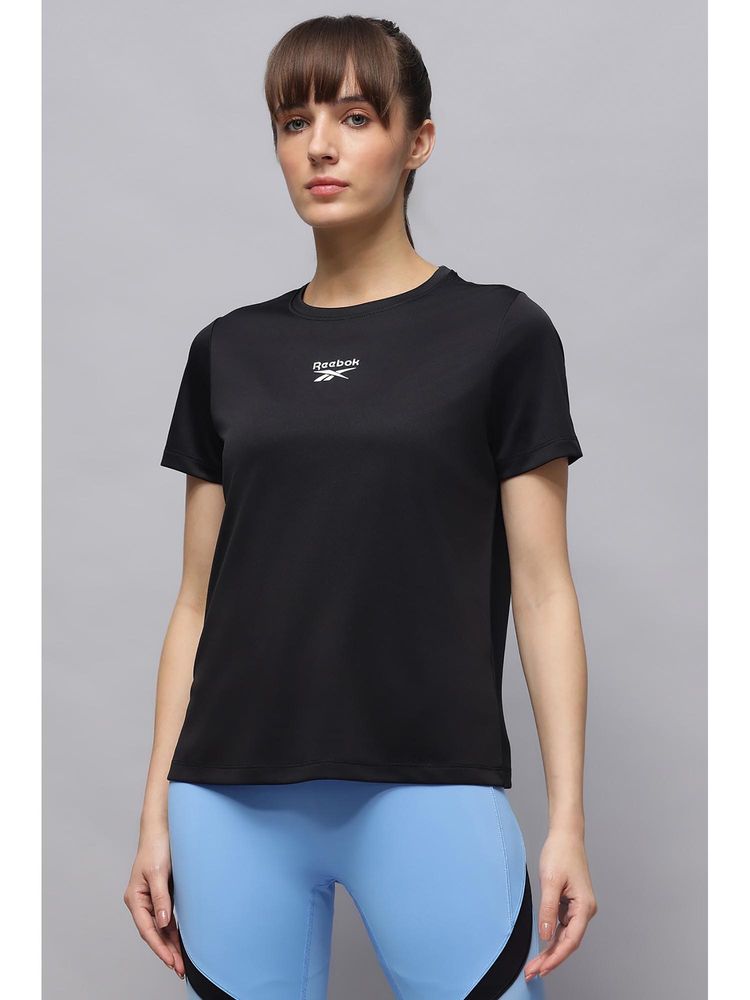 Reebok Women Black T-Shirt-picture-11